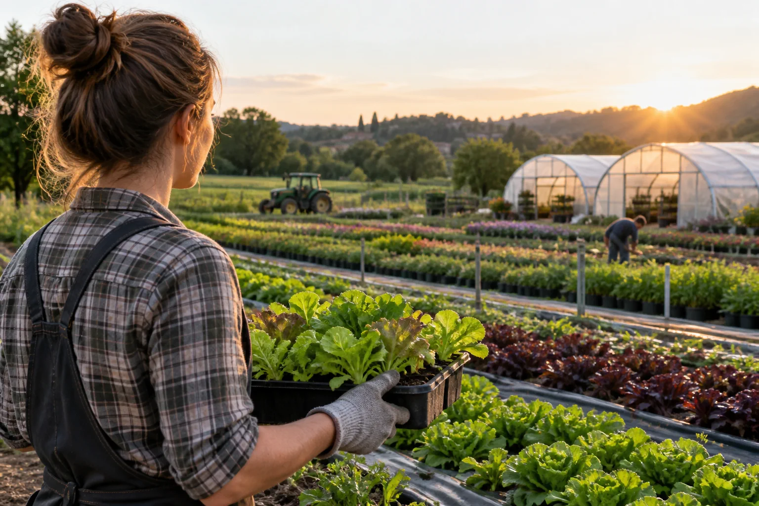 Illustration professionnelle du secteur Horticulteurs