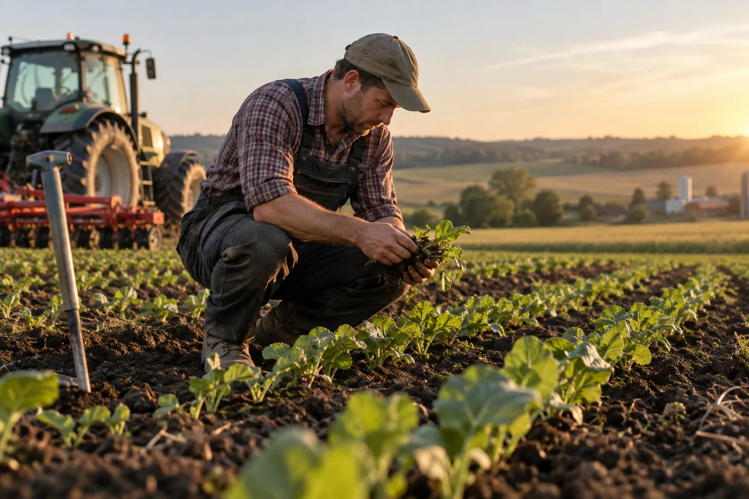 Illustration professionnelle du secteur Travaux agricoles
