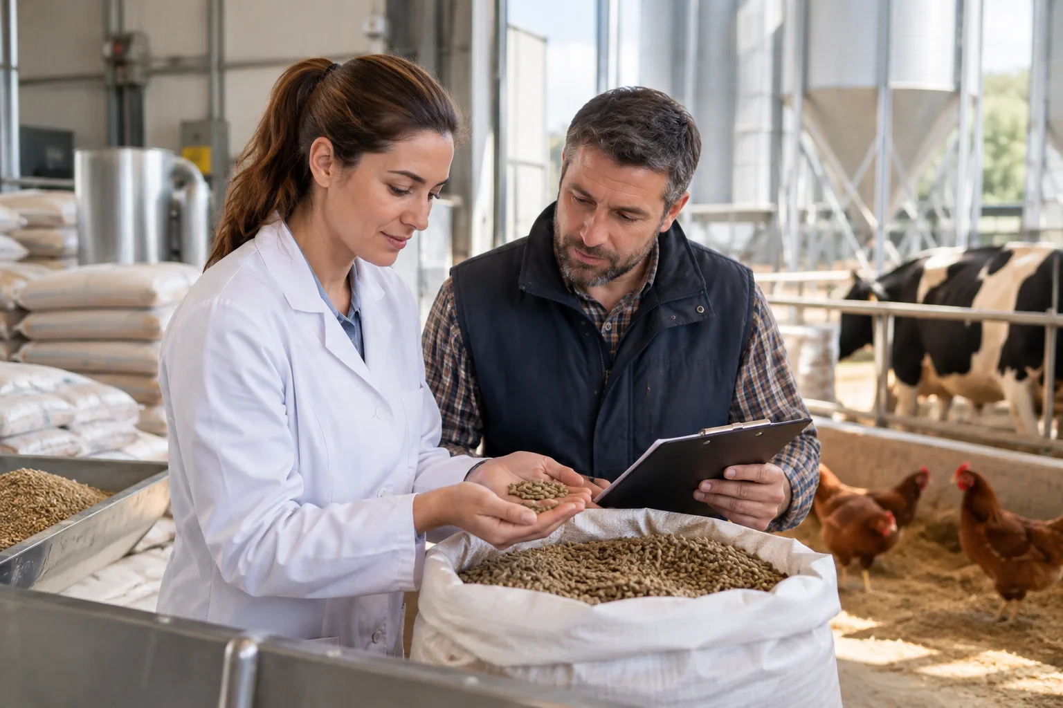 Illustration du fichier national des Fabrication d’aliments pour animaux