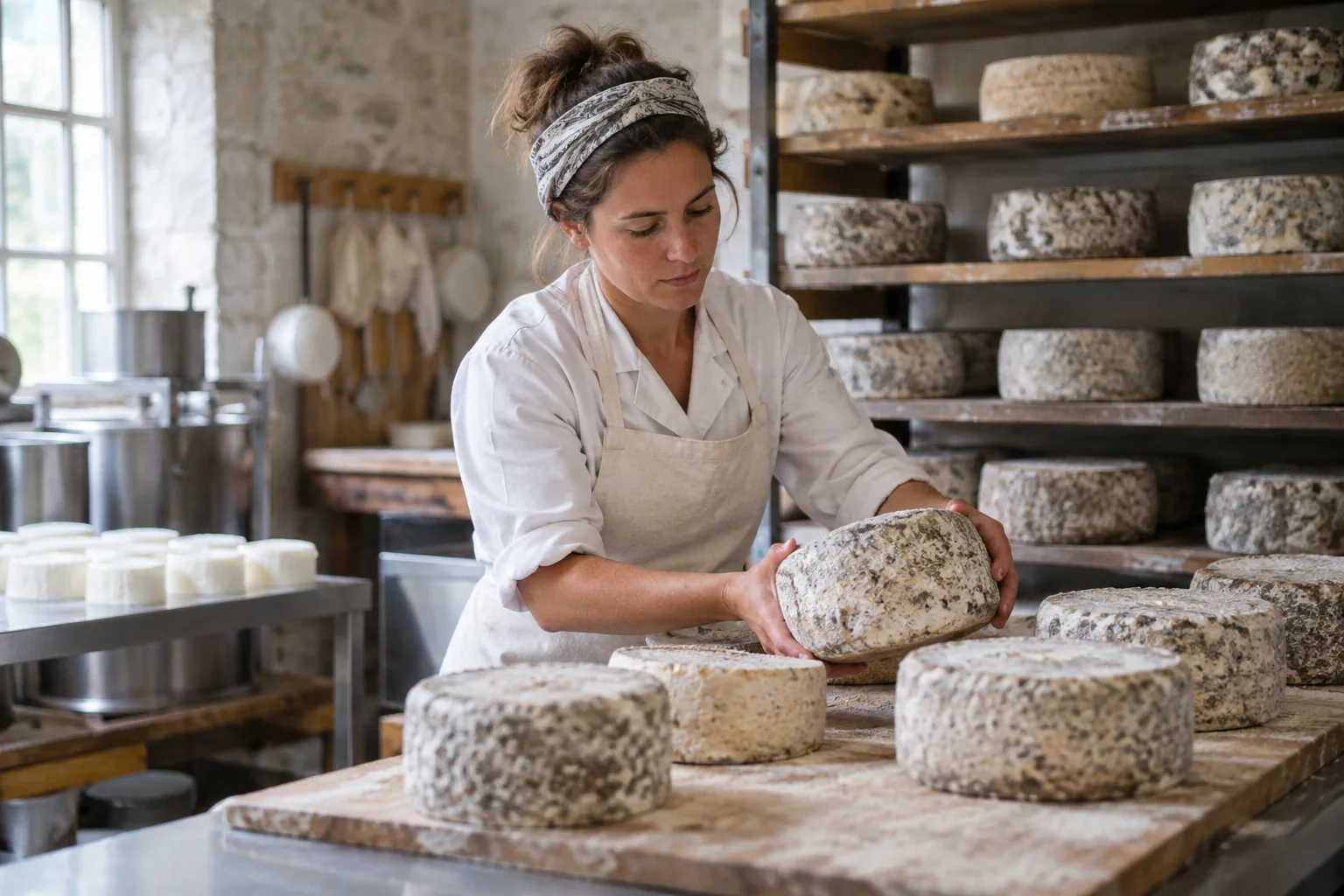 Illustration du fichier national des Fromageries