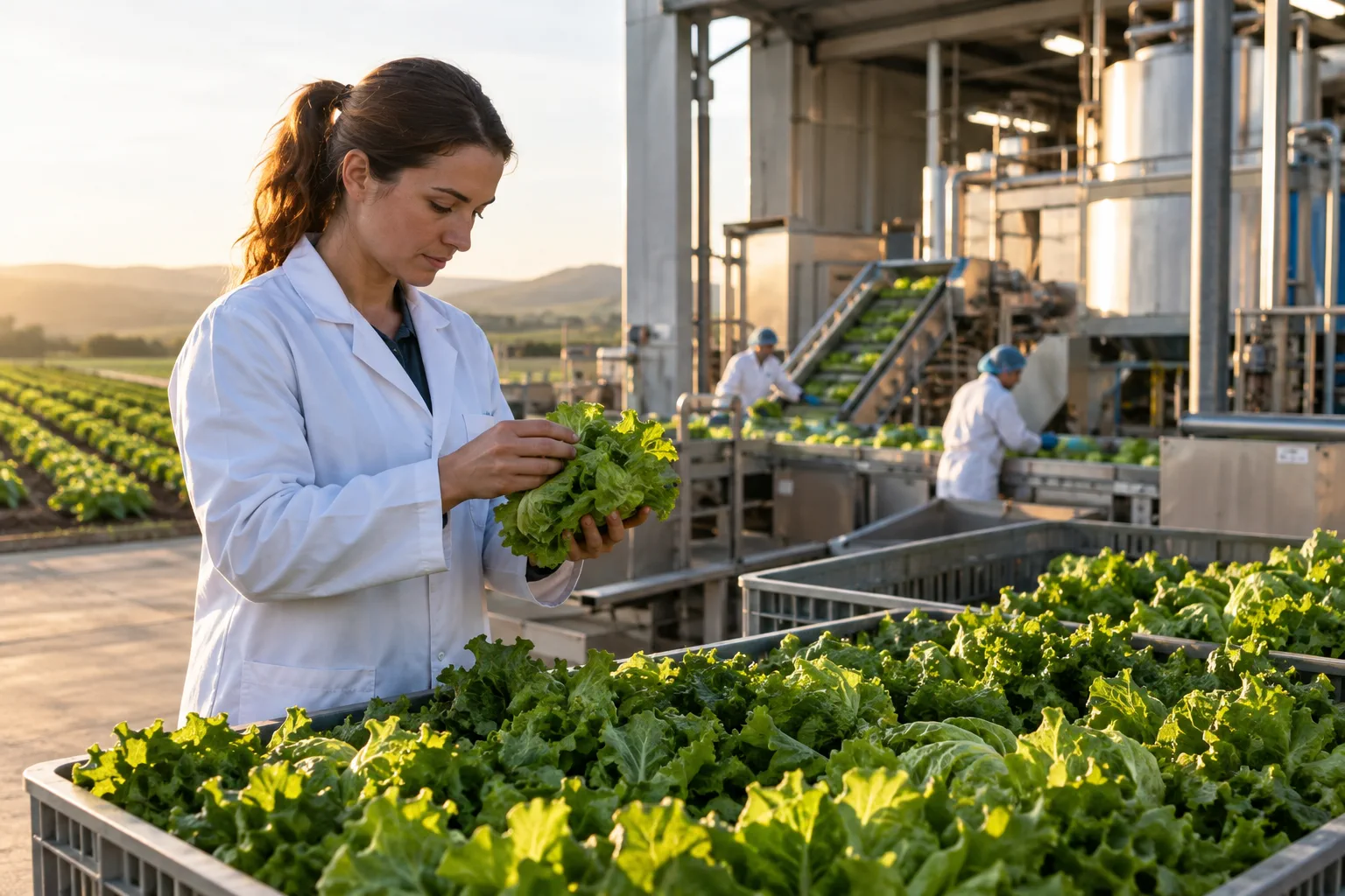 Illustration professionnelle du secteur Industries agroalimentaires