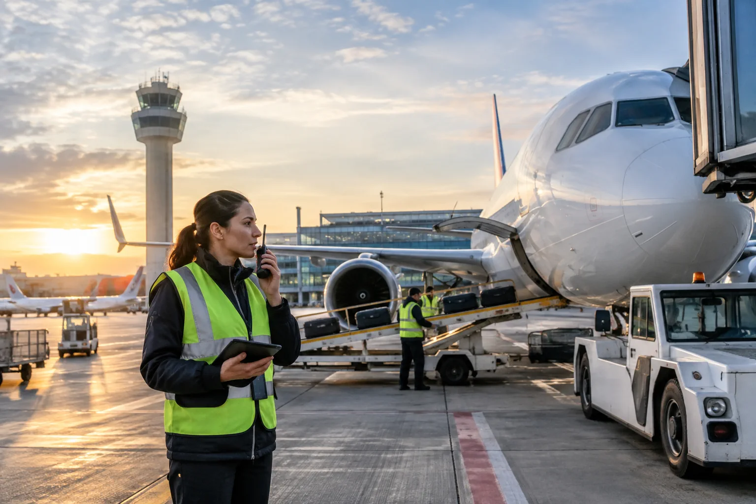 Illustration du fichier national des Aéroports et services aéroportuaires