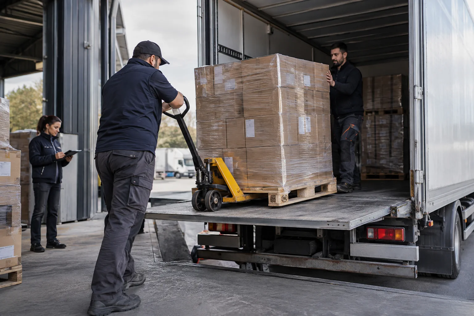 Illustration professionnelle du secteur Transports routiers
