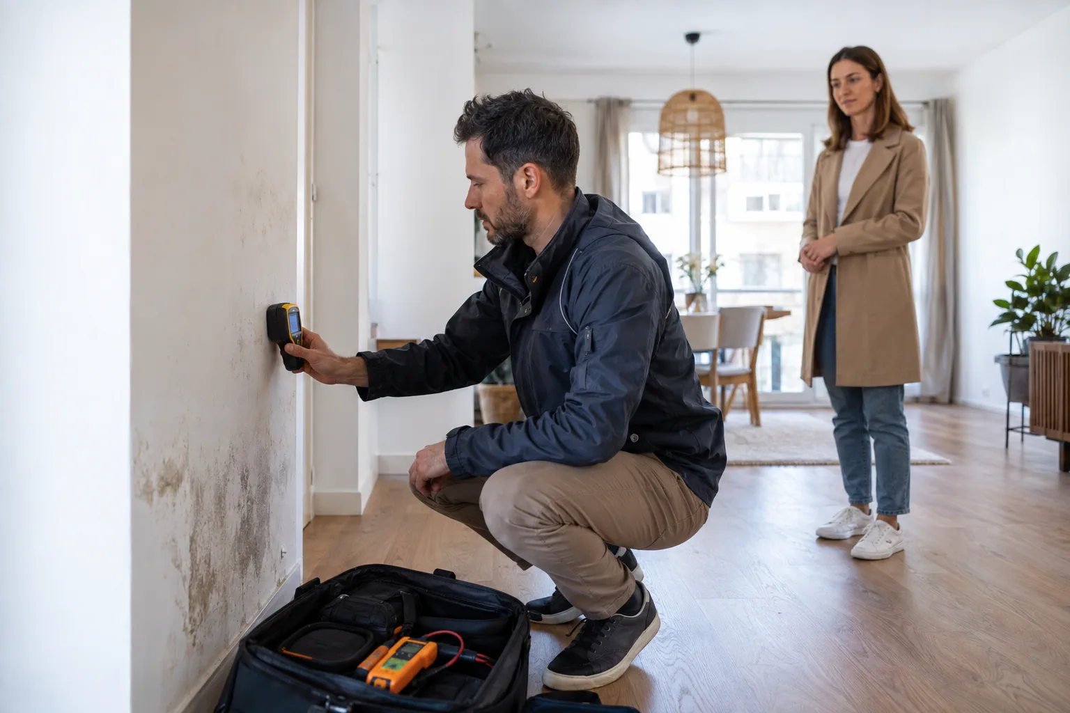 Illustration professionnelle du secteur Diagnostics immobiliers