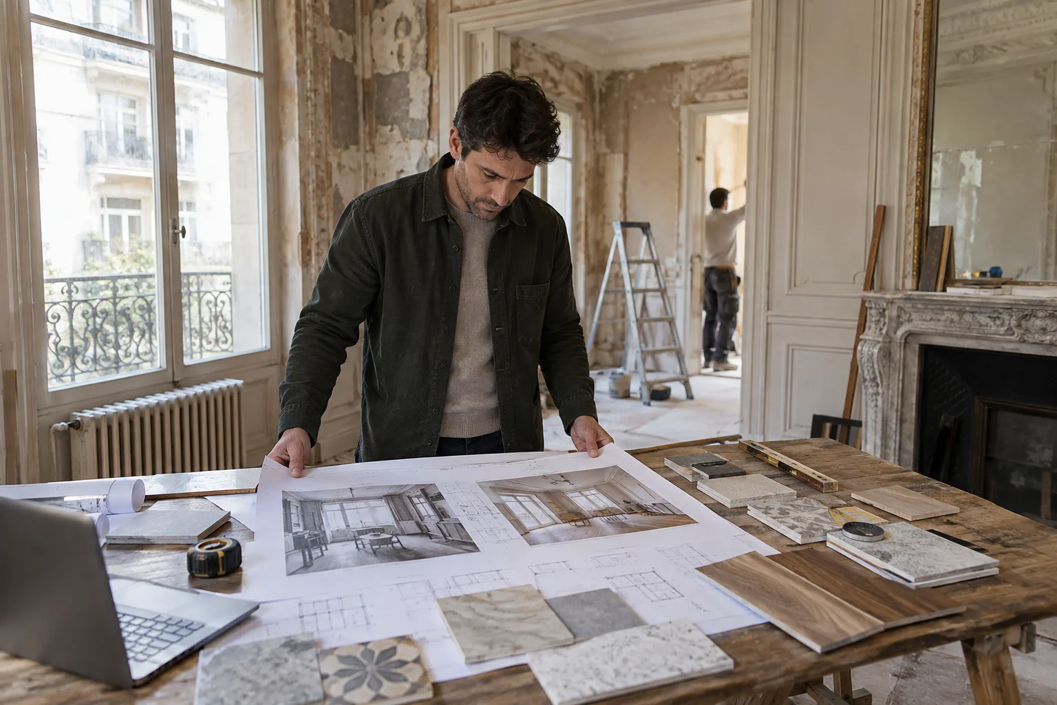 Illustration professionnelle du secteur Rénovation immobilière