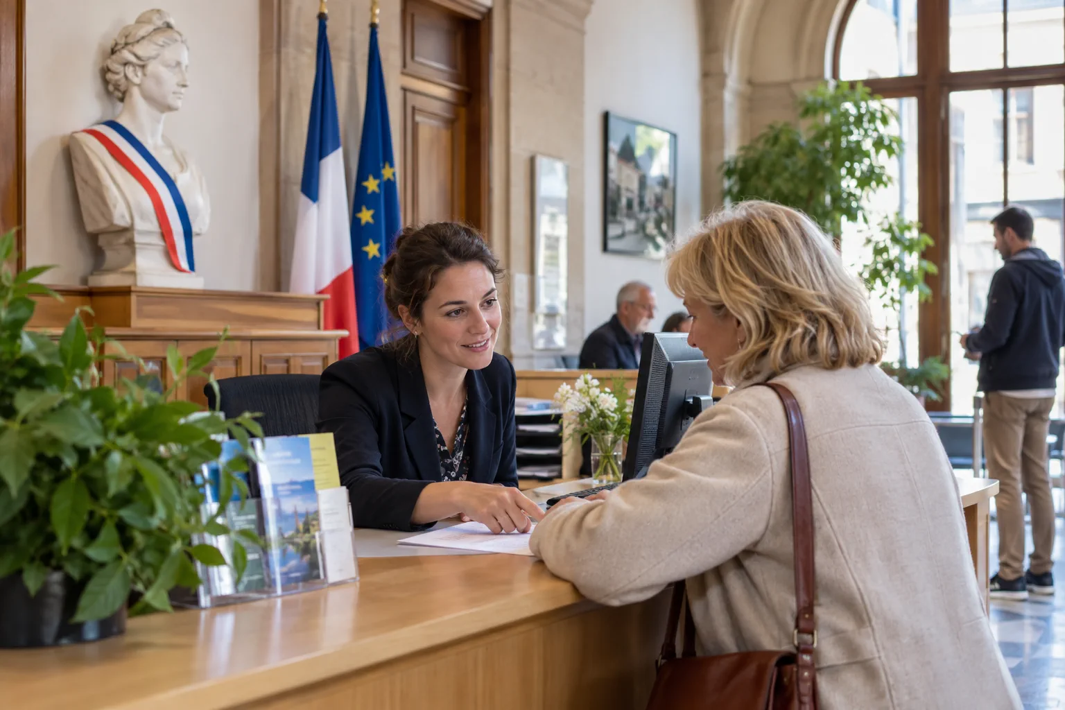 Illustration professionnelle du secteur Mairies et communes