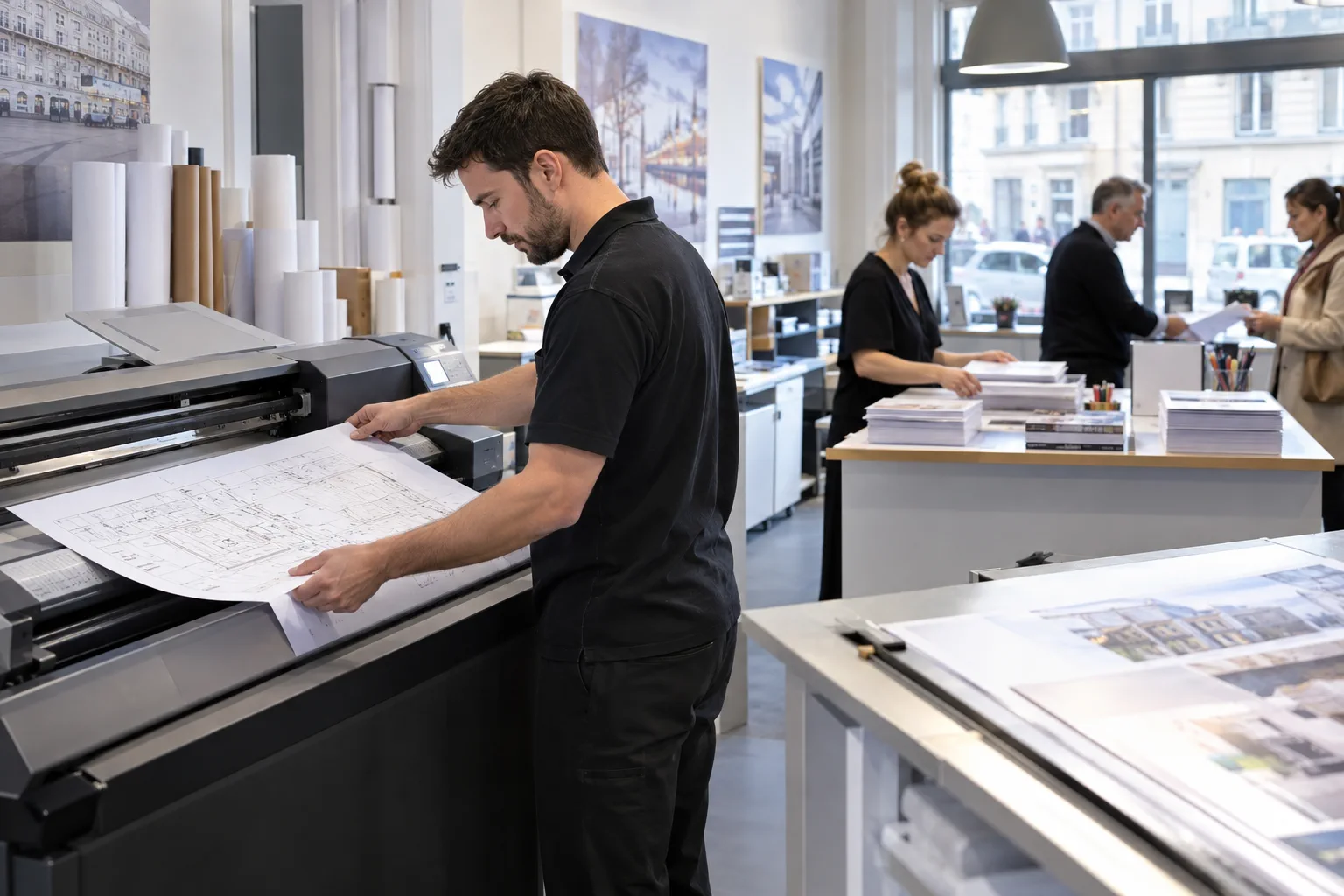 Illustration du fichier national des Photocopie et reprographie