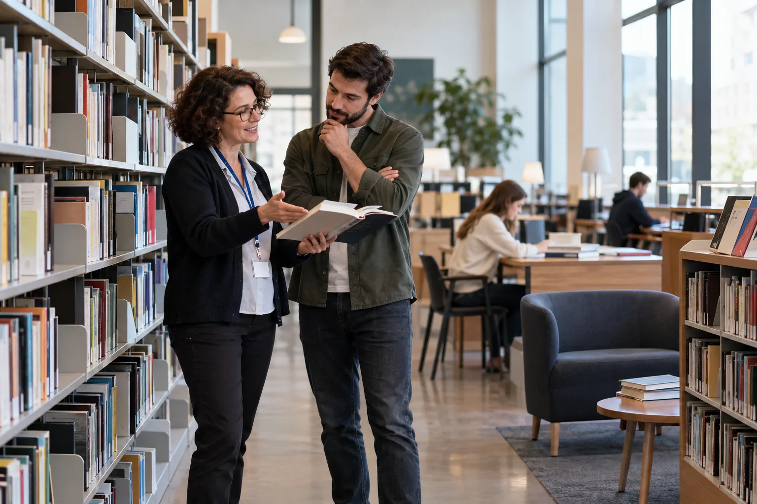 Illustration professionnelle du secteur Bibliothèques et médiathèques