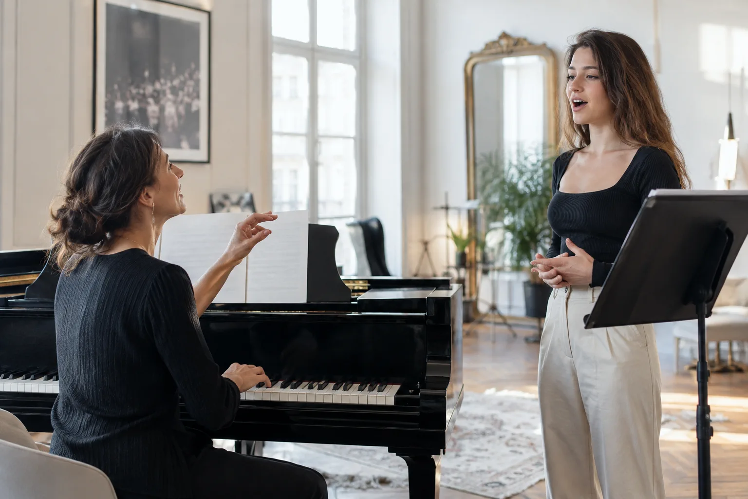 Illustration du fichier national des Cours de musique et de chant
