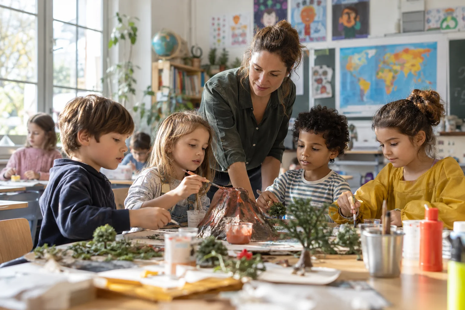 Illustration professionnelle du secteur Écoles primaires