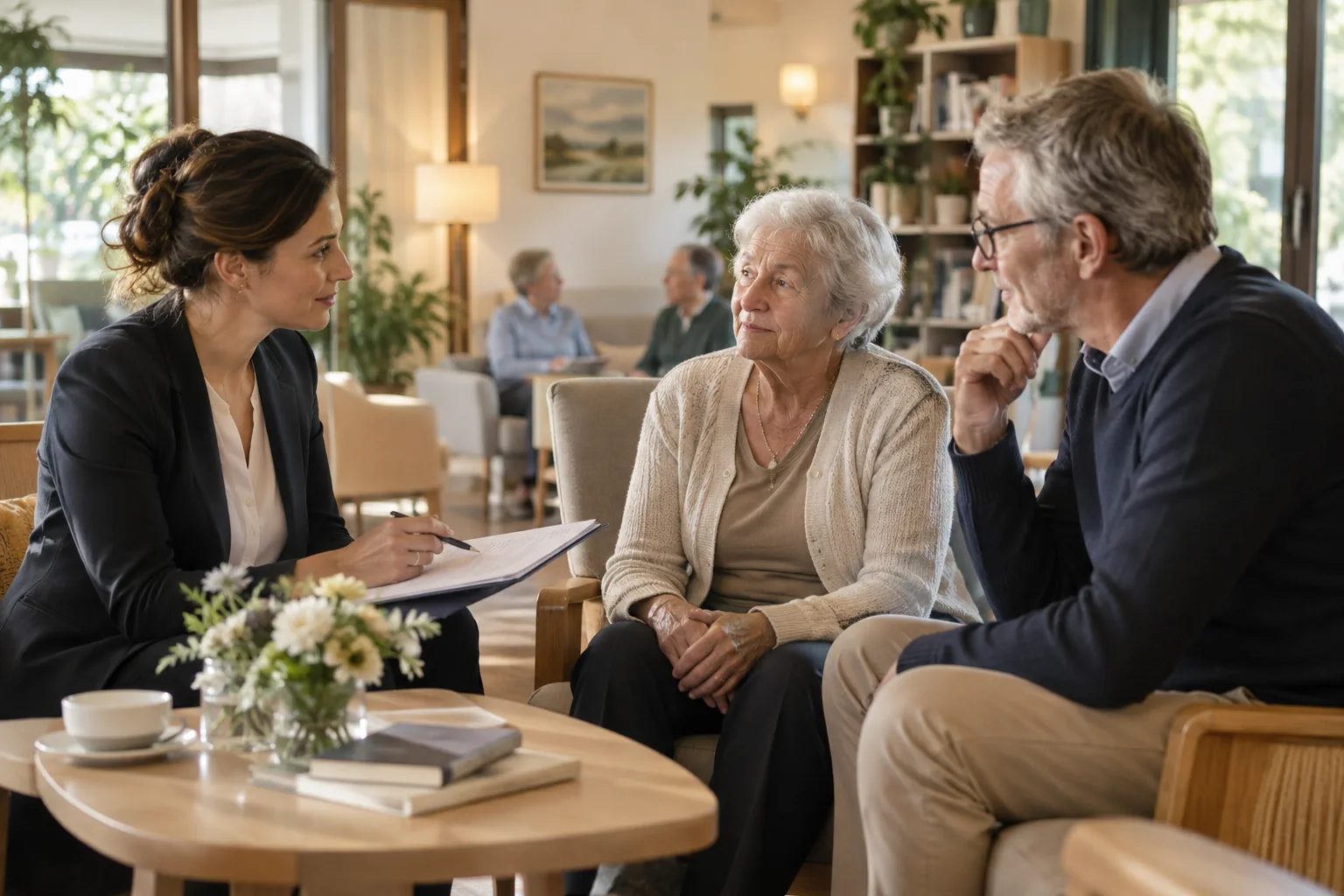 Illustration du secteur Services funéraires et seniors
