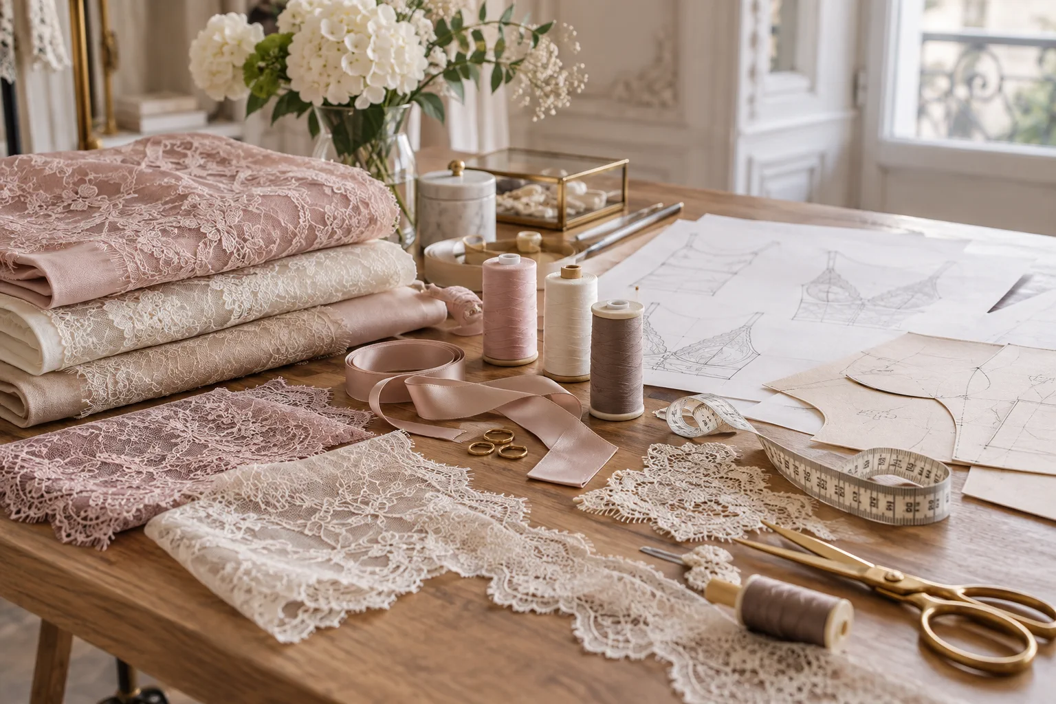 Illustration professionnelle du secteur Lingerie