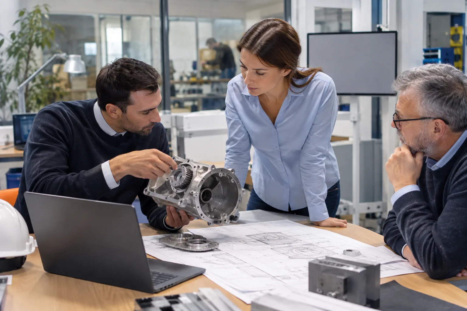 Illustration professionnelle du secteur Bureaux d’études industriels