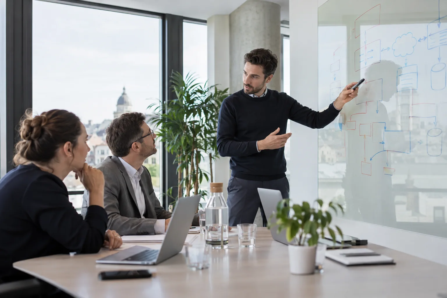 Illustration professionnelle du secteur Conseil en systèmes et logiciels