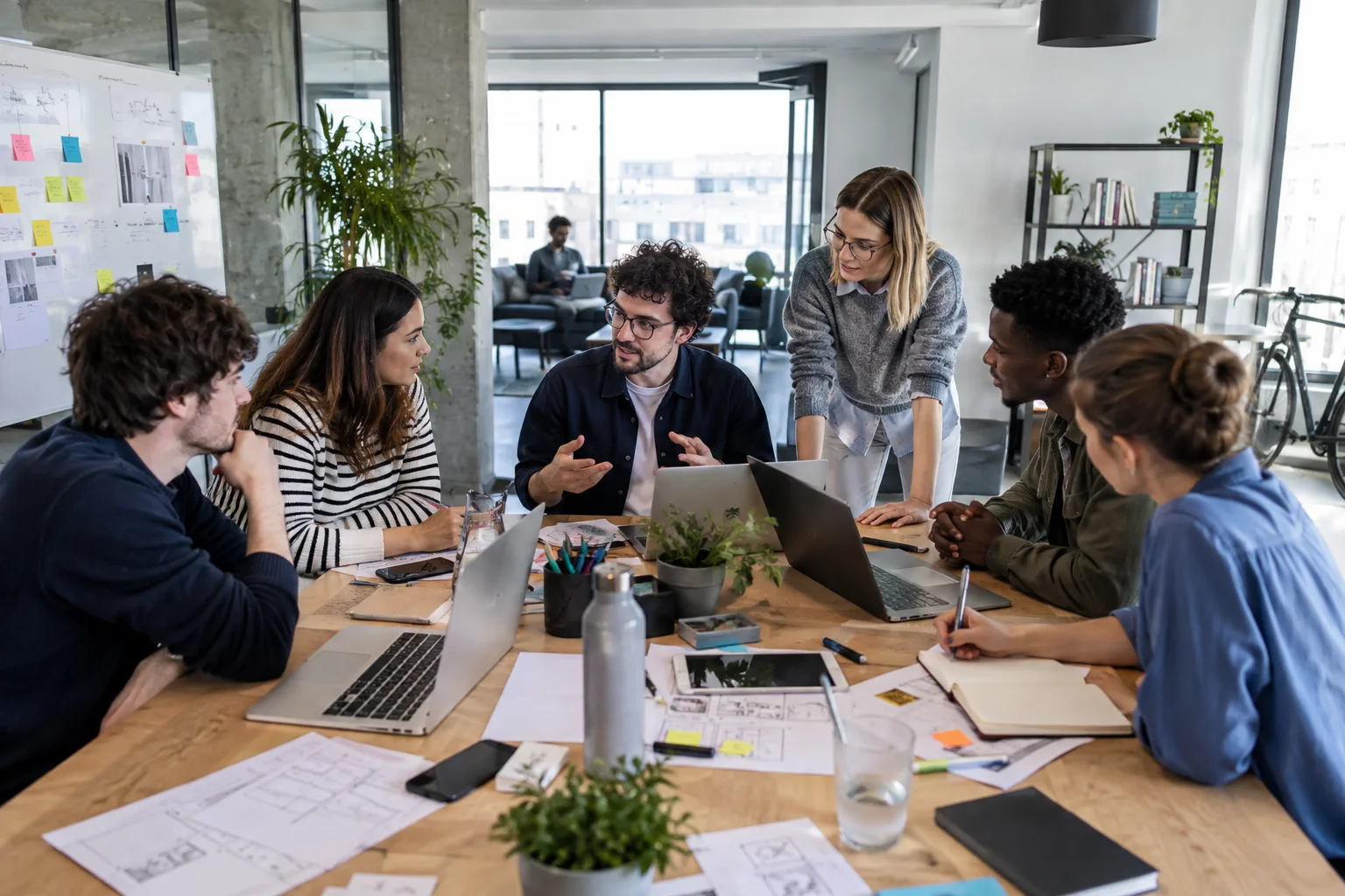 Illustration professionnelle du secteur Sociétés informatiques