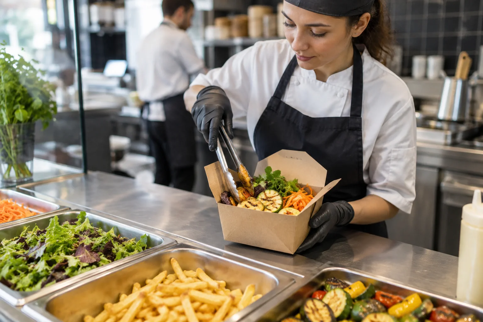 Illustration professionnelle du secteur Restauration rapide / Fast-food