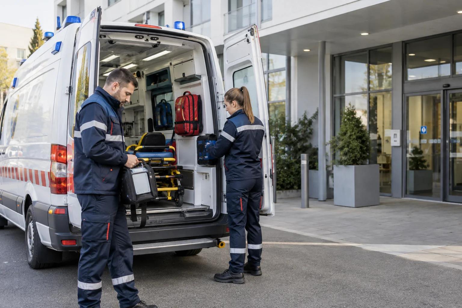 Illustration du fichier national des Ambulances