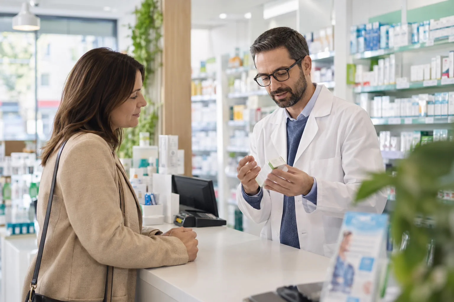 Illustration professionnelle du secteur Pharmacies et parapharmacies