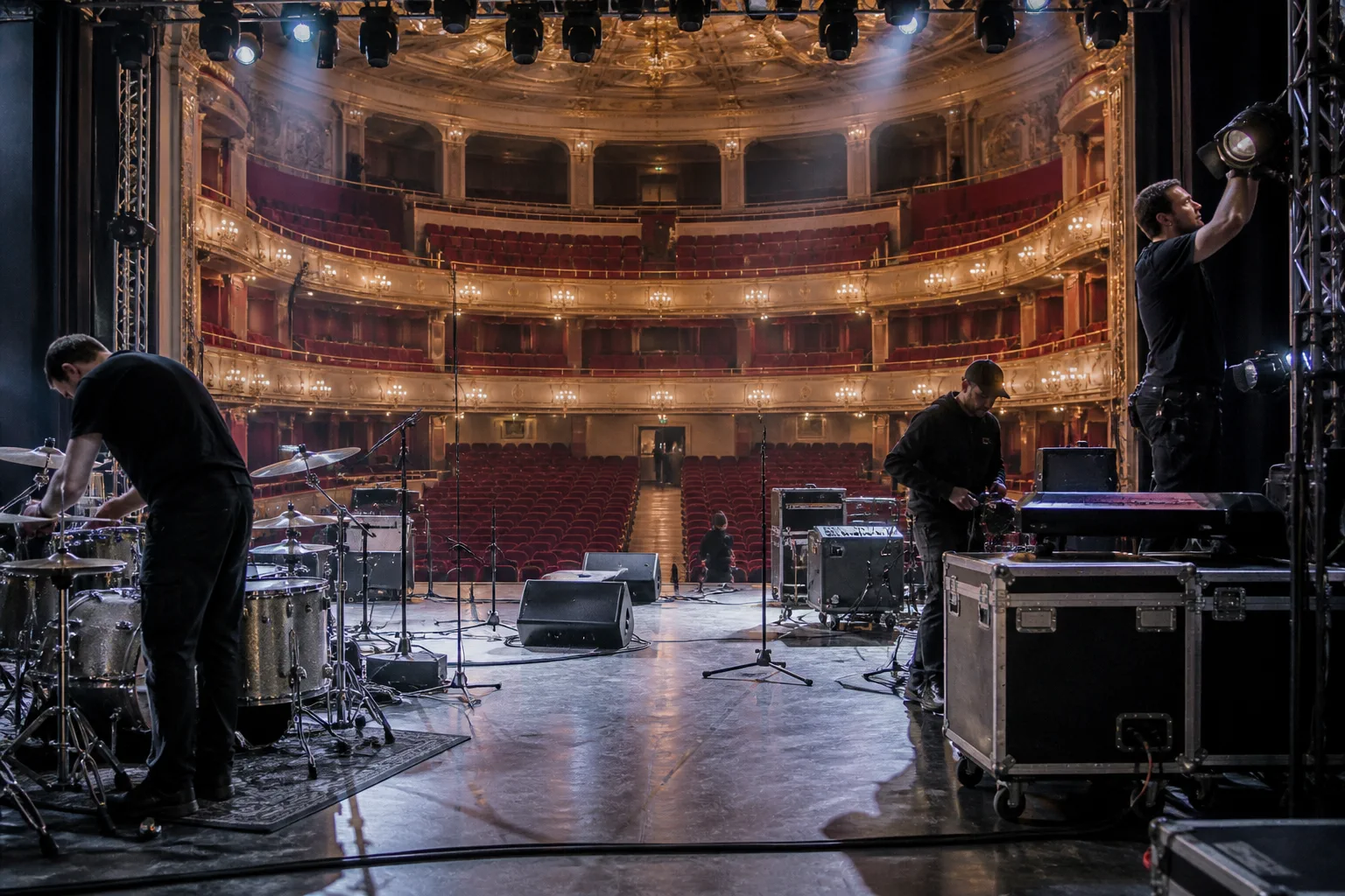 Illustration professionnelle du secteur Salles de concerts et de spectacles